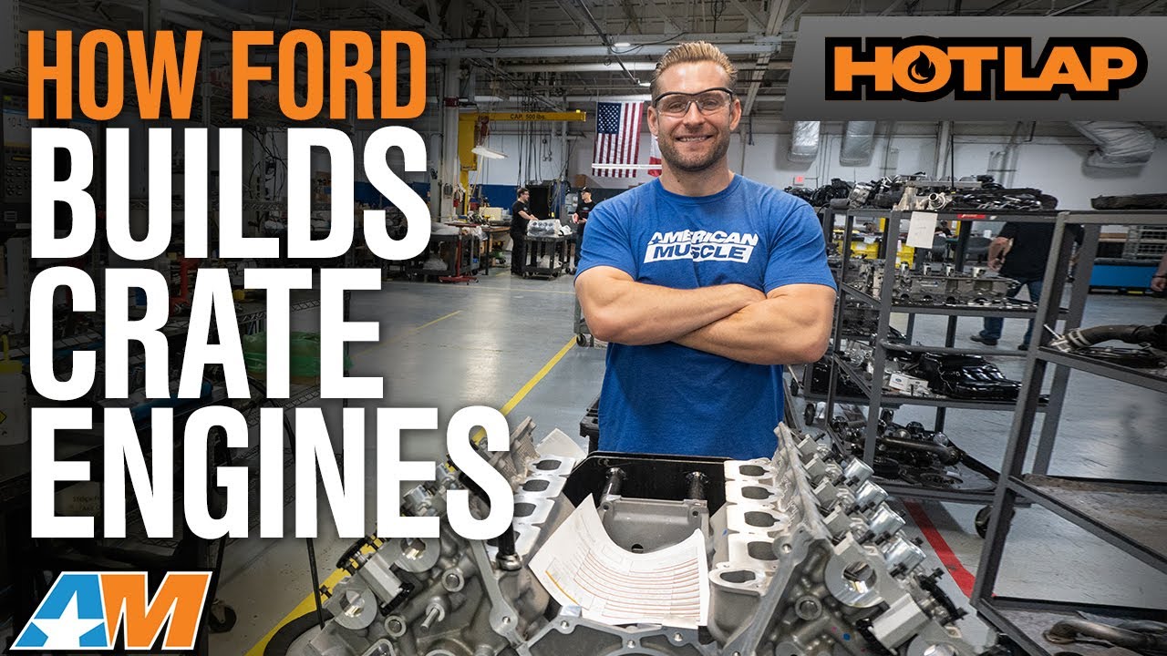 How Ford Performance Hand Builds 5.0 Coyote V8s & Ford GT V6 Engines - Hot Lap