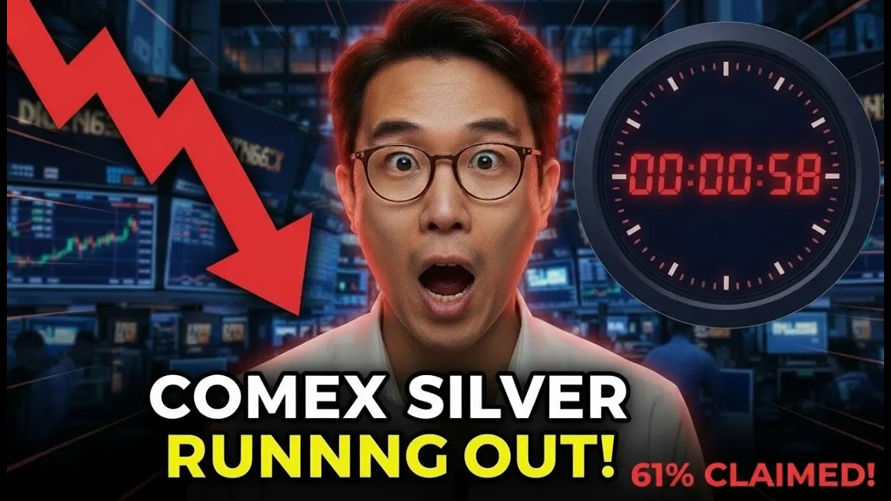 COMEX Is Running Out of Silver — 61% of Deliverable Stockpile Claimed in ONE Day | Market Emergency
