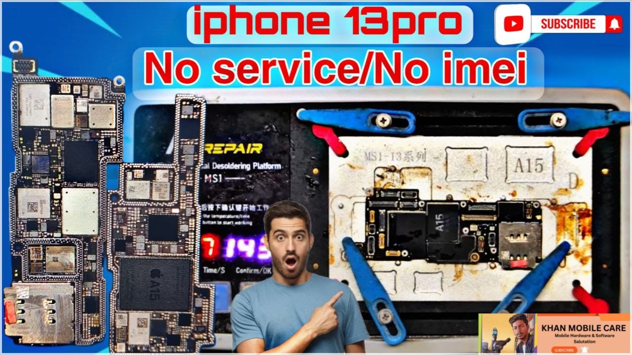 iPhone 13 Pro No baseband .No IMEI problem fix iphone 13pro layar reboll @KHANMOBILECARE