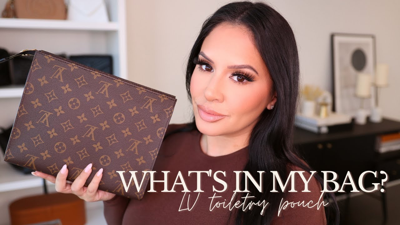 What's In My New LV Toiletry Pouch 26 + Review | RositaApplebum 2022