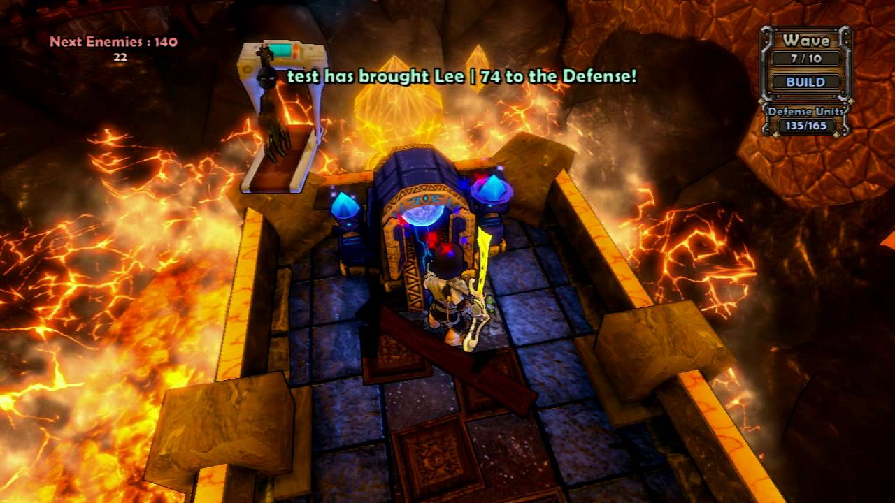 Dungeon Defenders PS3 Bonus: Glitterhelm Caverns Insane+