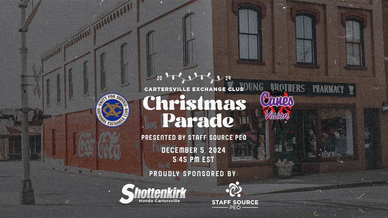 2024 Cartersville Exchange Christmas Parade Sponsored by Staff Source PEO