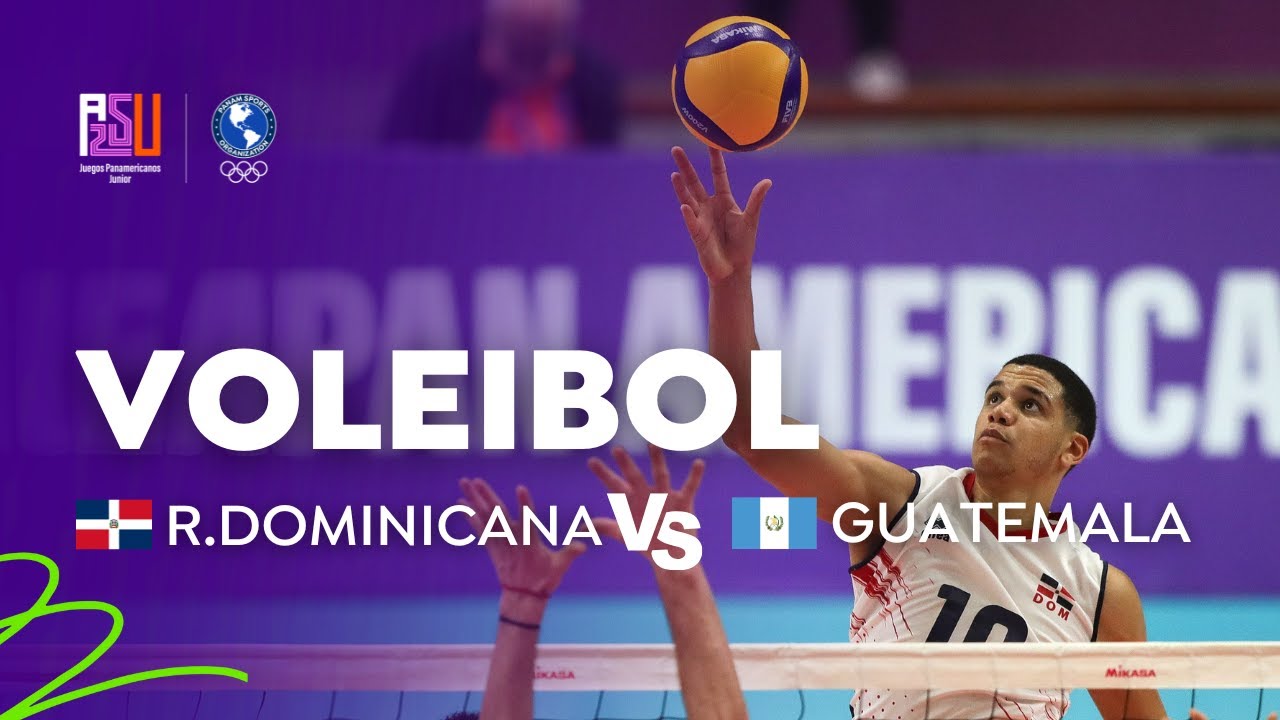 República Dominicana vs Guatemala - Volleyball Masculino S1 - Juegos Panamericanos Junior ASU 2025