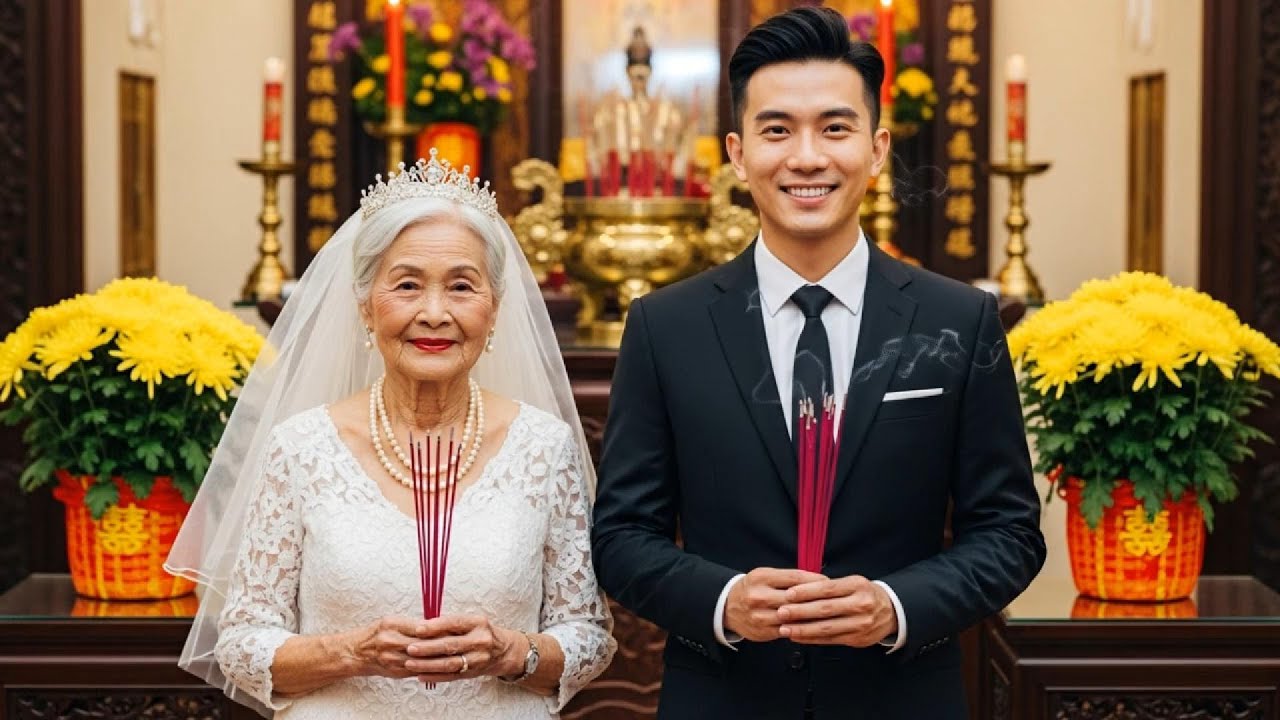 轰动山东！90岁富婆下嫁28岁穷小子，新婚之夜揭开惊天秘密，结局让人泪目！