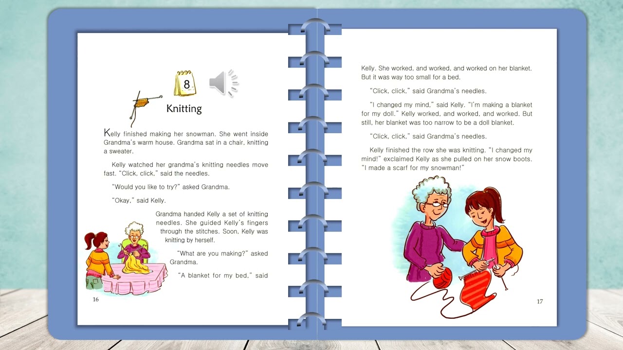 One Story a day -  level 2 -  book 12 for December