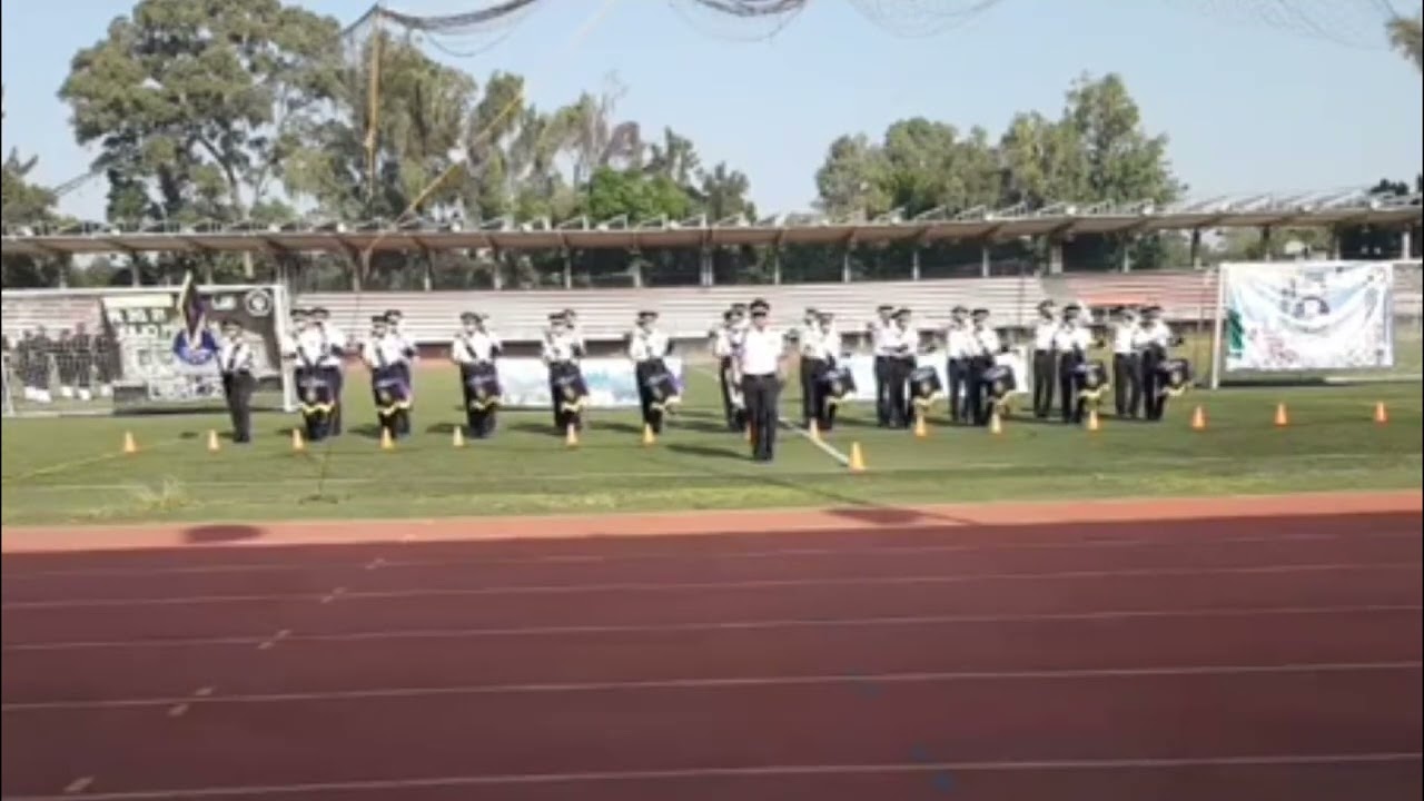 Banda de Guerra Fraternidad O.L.M.T Rutina Libre  Calderón 2018