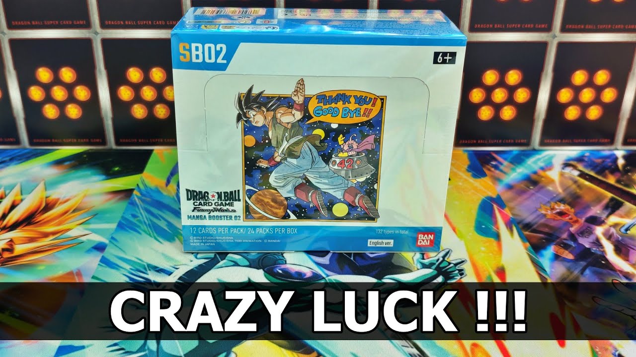 Manga Booster Box 02 Opening