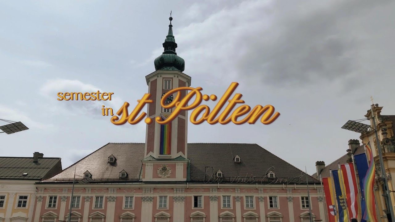 Erasmus+ | Semester at st.Pölten UAS | dormitory, city & ceremony