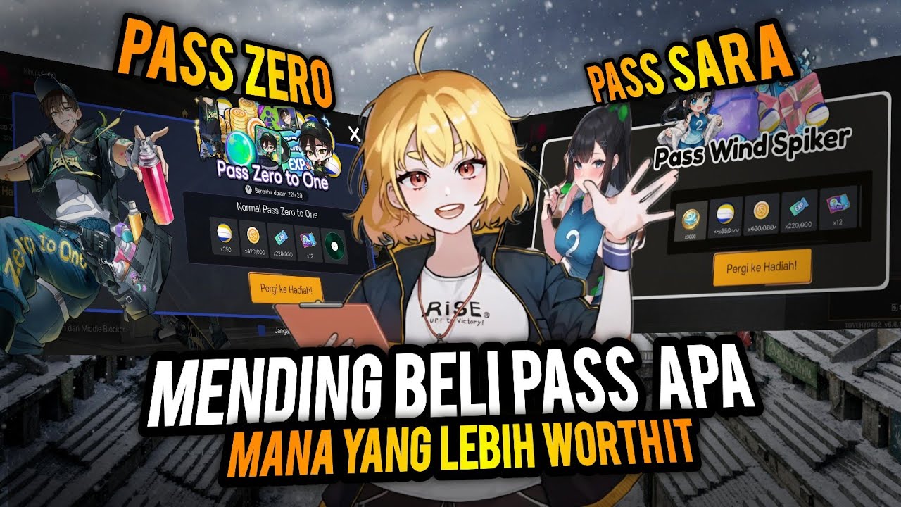 Mending Beli Pass Yang mana! Pass Zero & Pass Wind Spiker - The Spike Cross