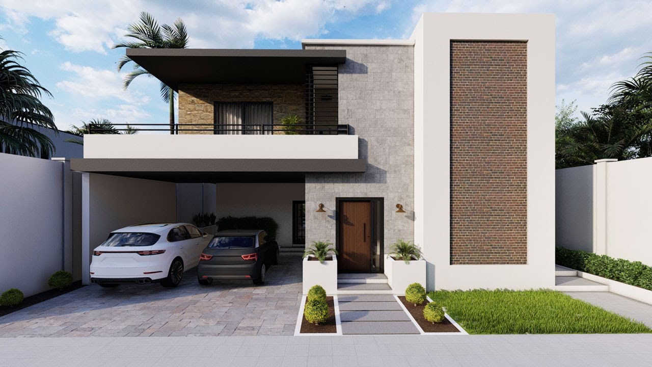 (11x13 Meters) House Design Idea with 3 Bedrooms | House Tour