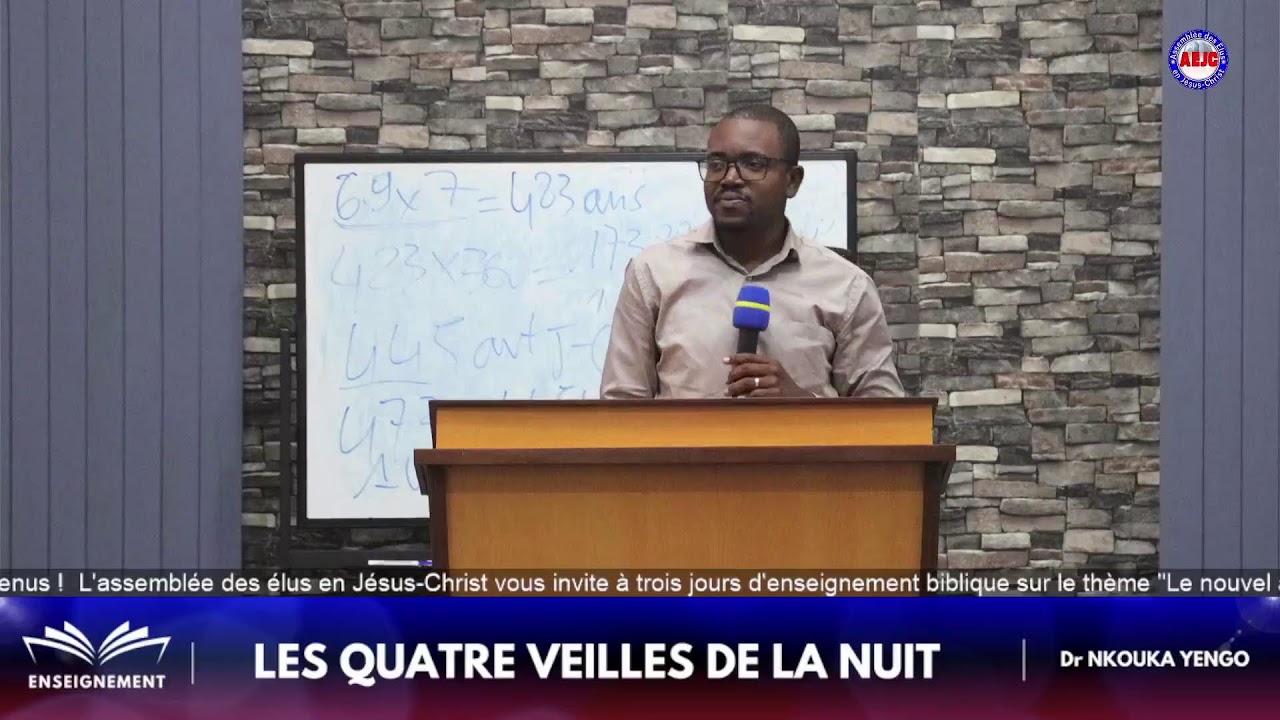 Thème: LES QUATRE VEILLES DE LA NUIT (jour 1)