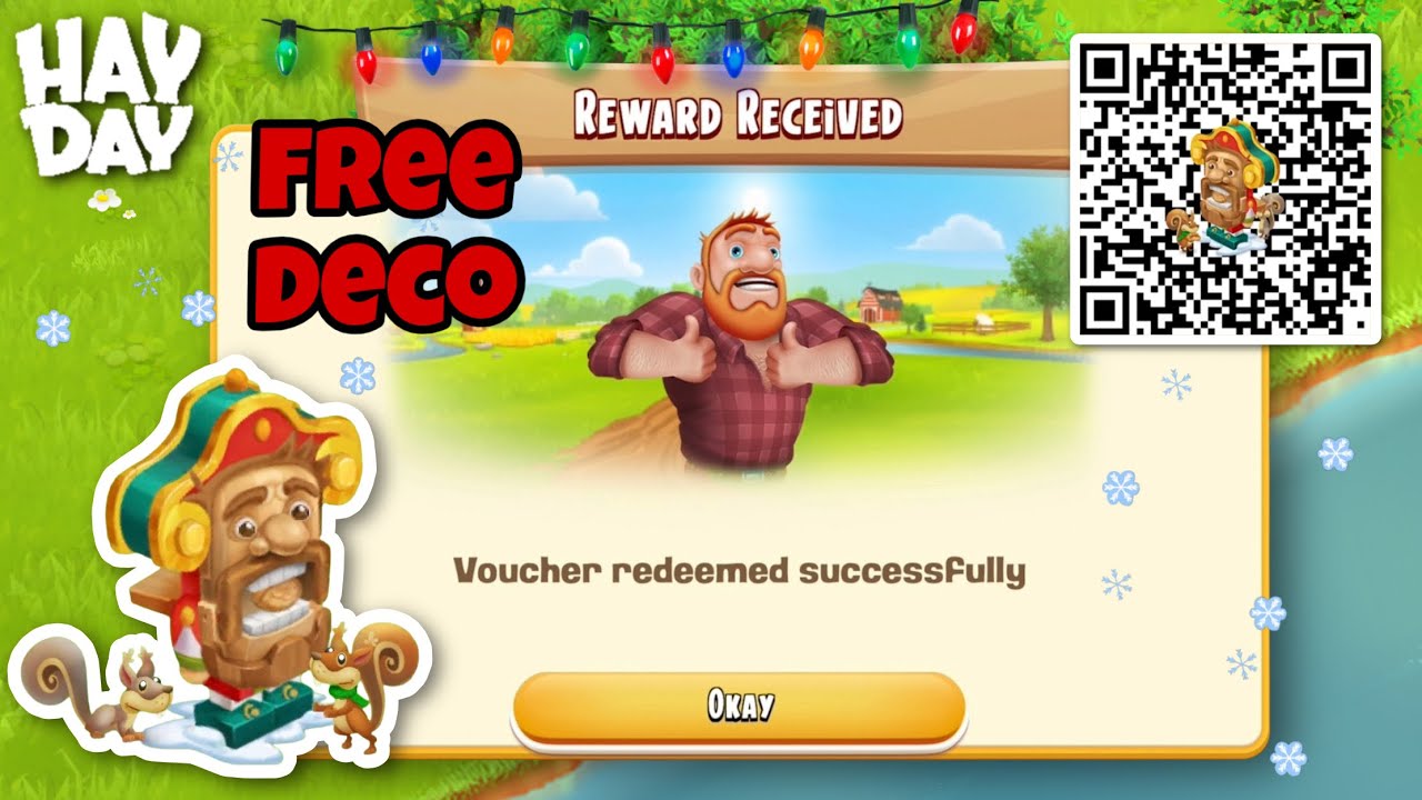 Easy Way To Claim Free Deco in Hay Day December 2025 Update.