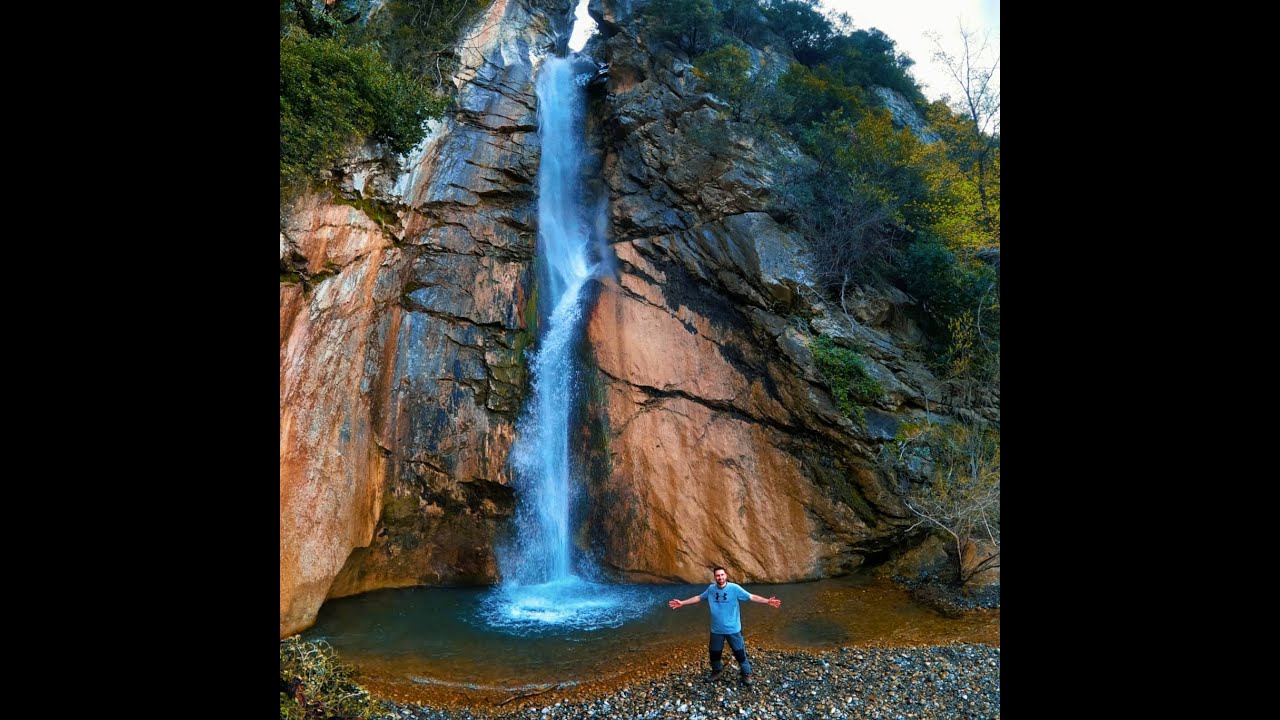 Καταρράκτης Κρεμαστός (μονοπάτι Φαρμακίδων) - Μεσαιωνικό Κάστρο Υπάτης