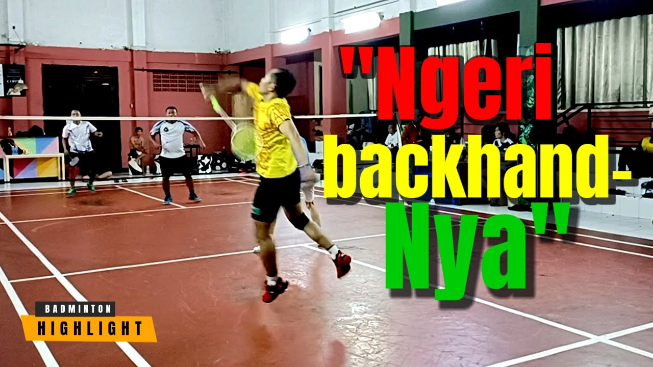  Mirip Backhand SMASH Taufik Hidayat😱🔥
