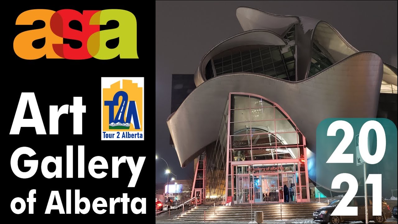 Art Gallery of Alberta 🇨🇦 at City of Edmonton ❤️【4K】👍😍👍