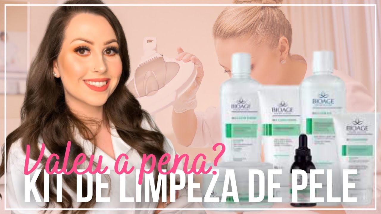 KIT LIMPEZA DE PELE BIOAGE | BIO CLEAN SYSTEM (produtos do kit, valor e +)  VALEU A PENA?