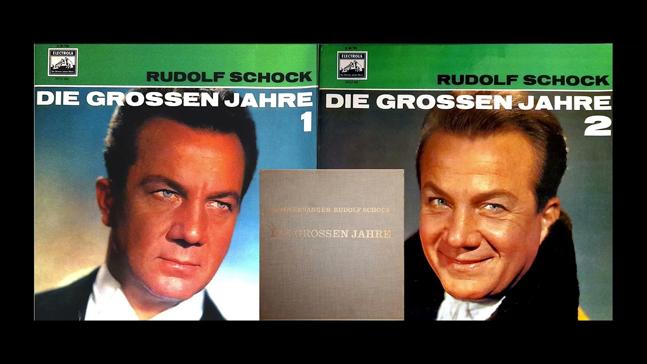 Rudolf Schock: Blumenarie (Carmen/Bizet) Testaufnahme ELECTROLA 1947