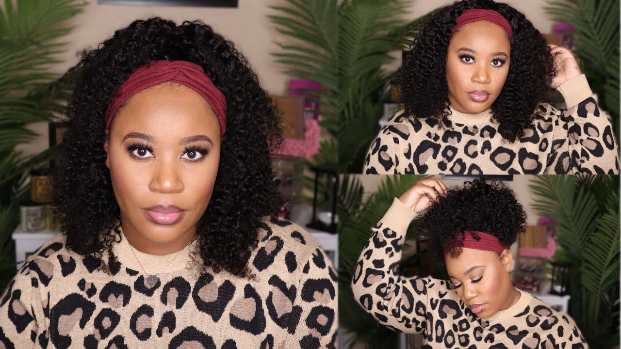 *New* 👀Versatile-Cap Kinky Curly Wig!!!! | Better Than The Headband Wig?🤔 | WigEncounters