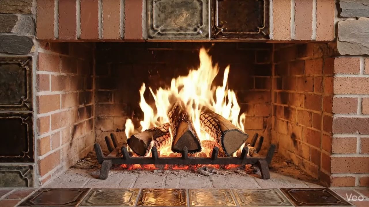 Cozy Fireplace Sounds – Relaxing Fire Ambience ASMR (No Talking)- Şöminenin rahatlatıcı sesleri