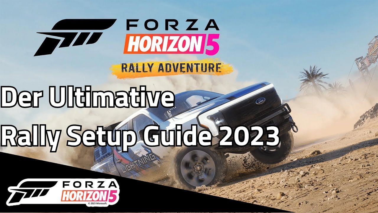 Der Ultimative Rally Setup Guide für alle Klassen 2023 | Forza Horizon 5