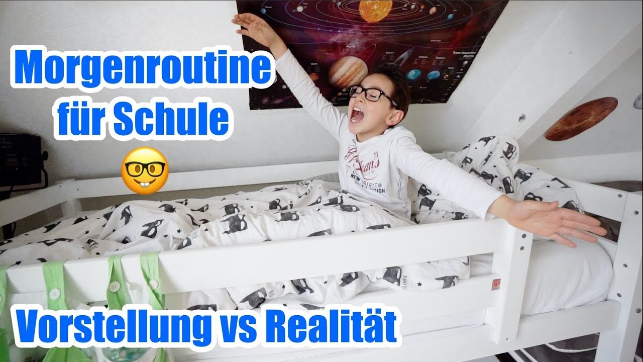 Morgenroutine ☀️ Vorstellung VS Realität | für die Schule | Johann Loop