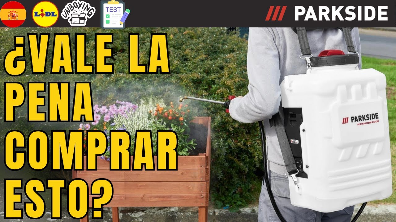 20 V PULVERIZADOR A PRESIÓN INHALÁMBRICO  Parkside Performance PPRDS 20-Li C3 ESPAÑA ESPAÑOL LIDL