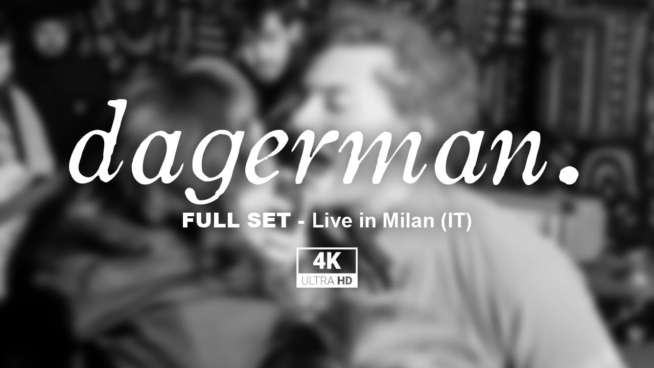 DAGERMAN. - full set live @ SOS Fornace - Milan (IT), 01/24/2025 [4K]
