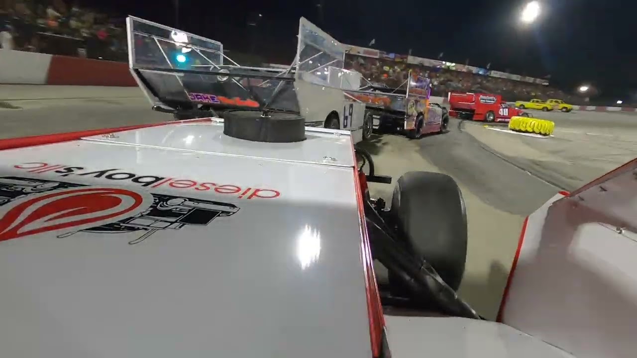 Mike Hadley Jr Onboard Cam - Jake's 150 Lap Figure 8 - June 18, 2022