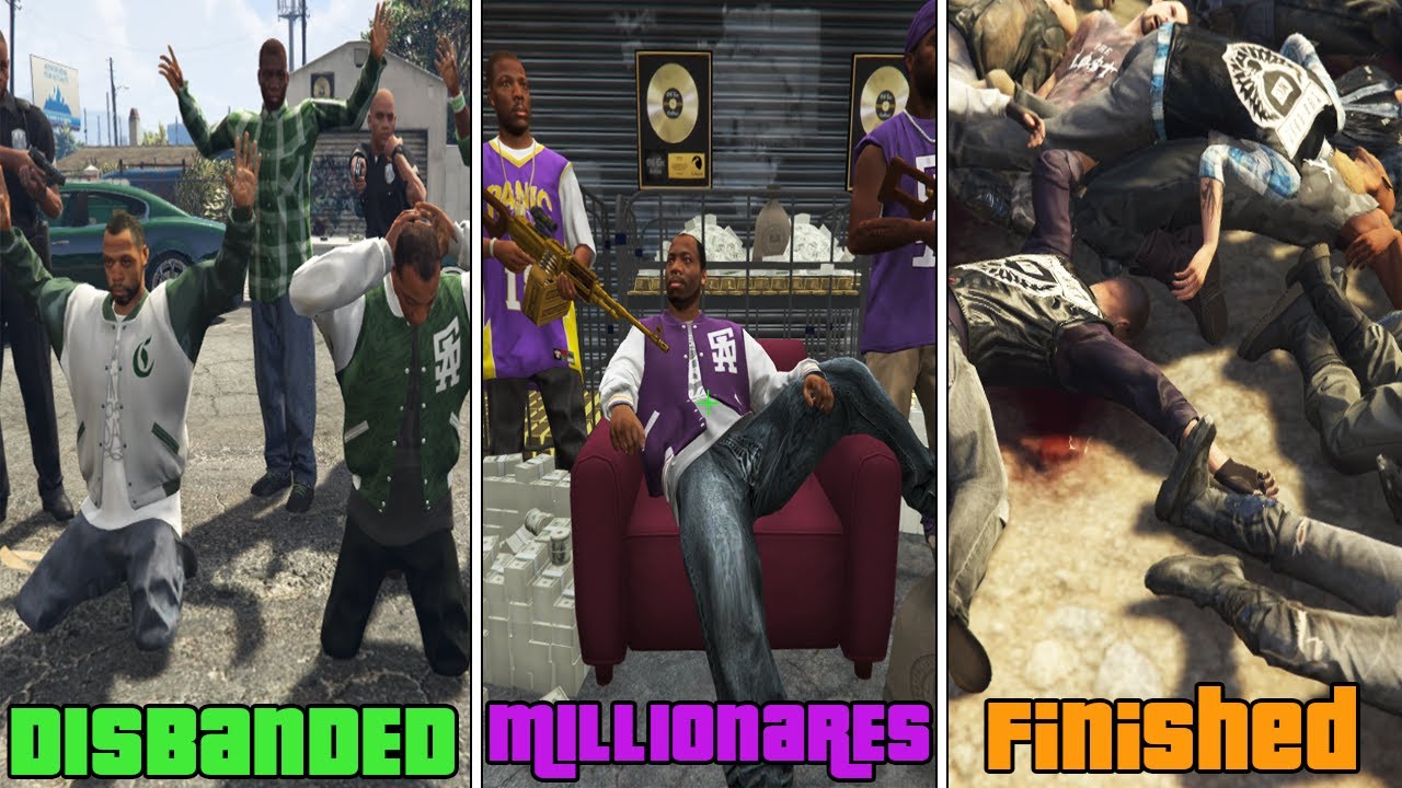 What Happened to Gangs After you beat the game in GTA Games?(SA,IV,5)