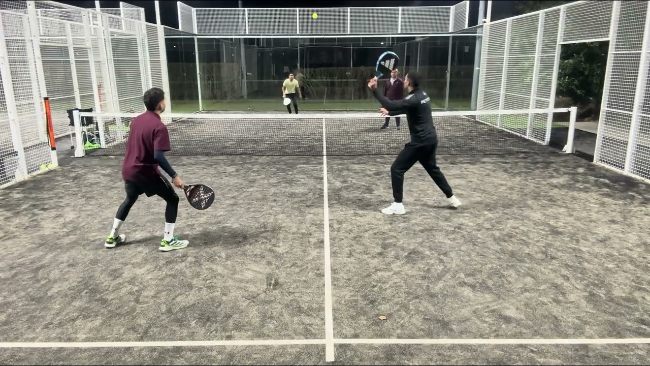 PADEL CLUB PELLIKAAN 1 SET ! Rishaad/Yannick VS Vinayak/Romano