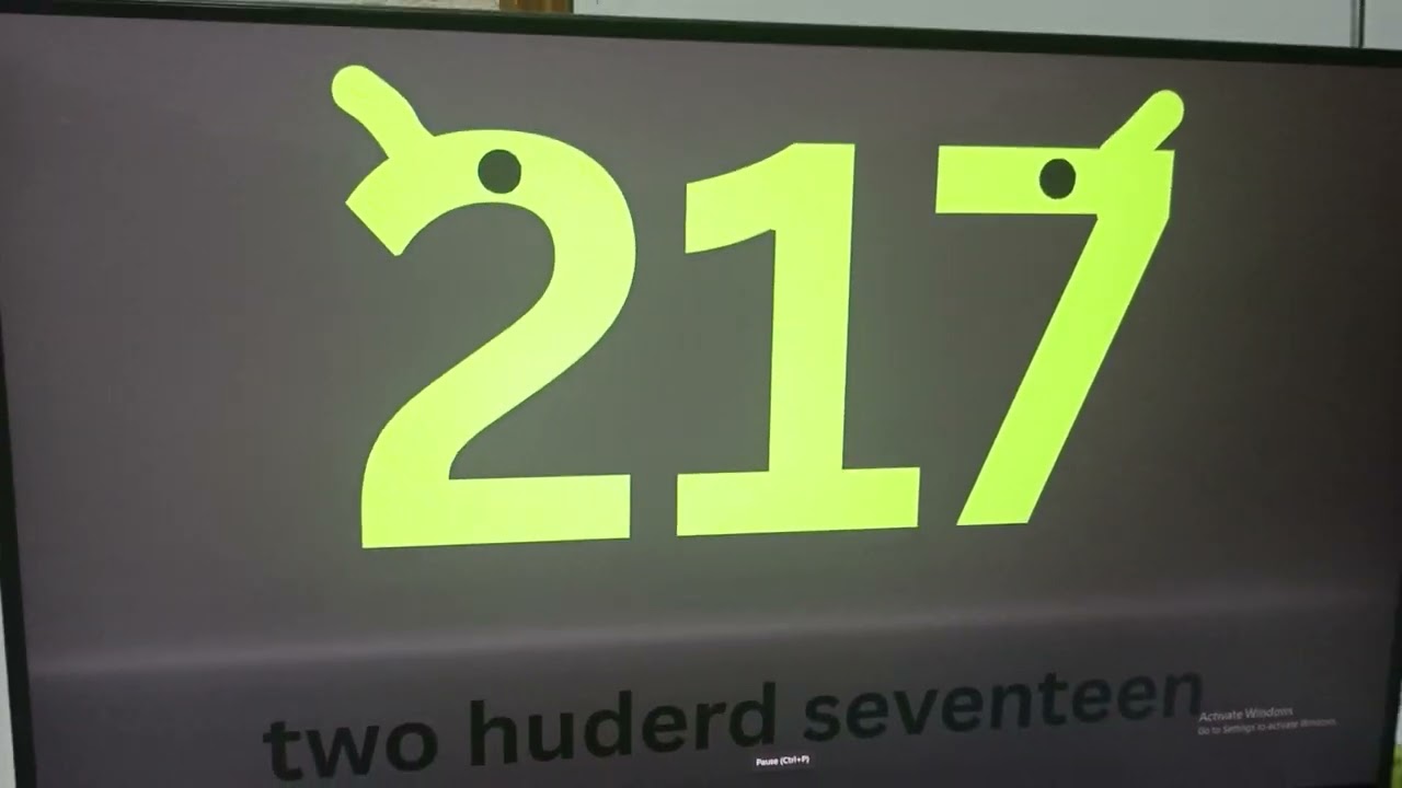 My countdown 220-211