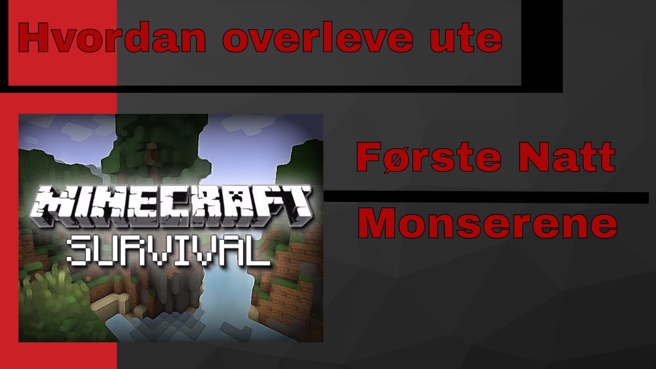 hvordan overleve naturen #1