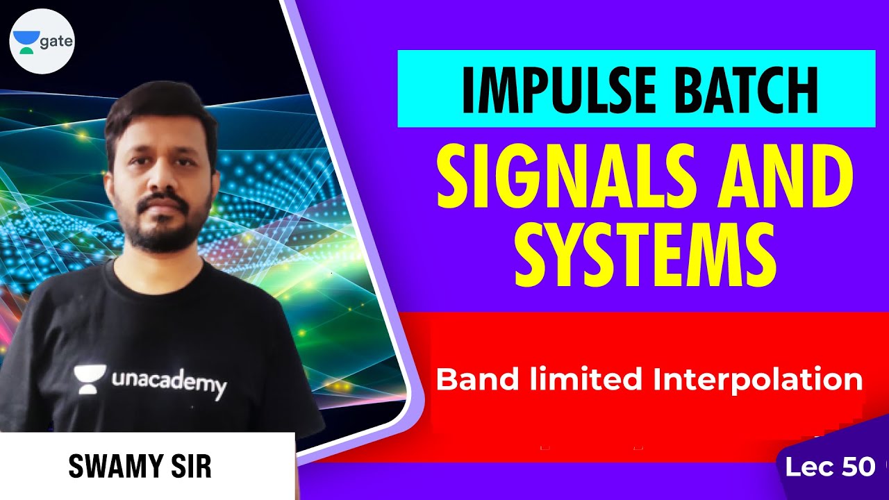 Band limited Interpolation | L 50 | Signals & Systems | Impulse Batch | Swamy Sir