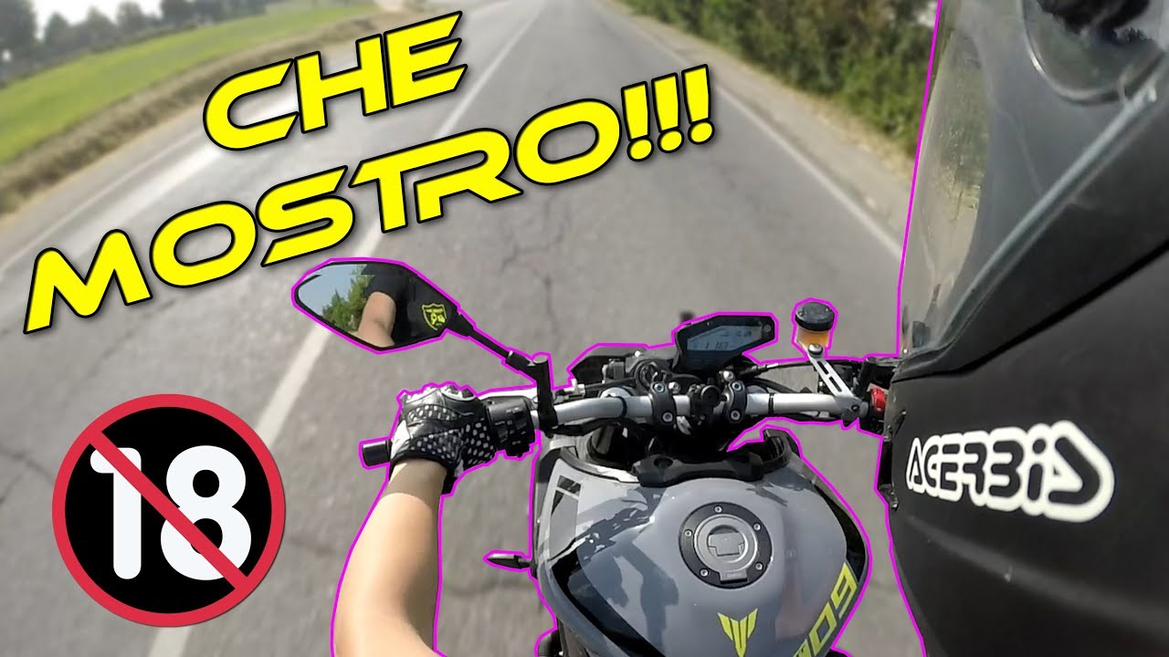 Quando metti UNA RAGAZZA alla GUIDA di una MT-09!