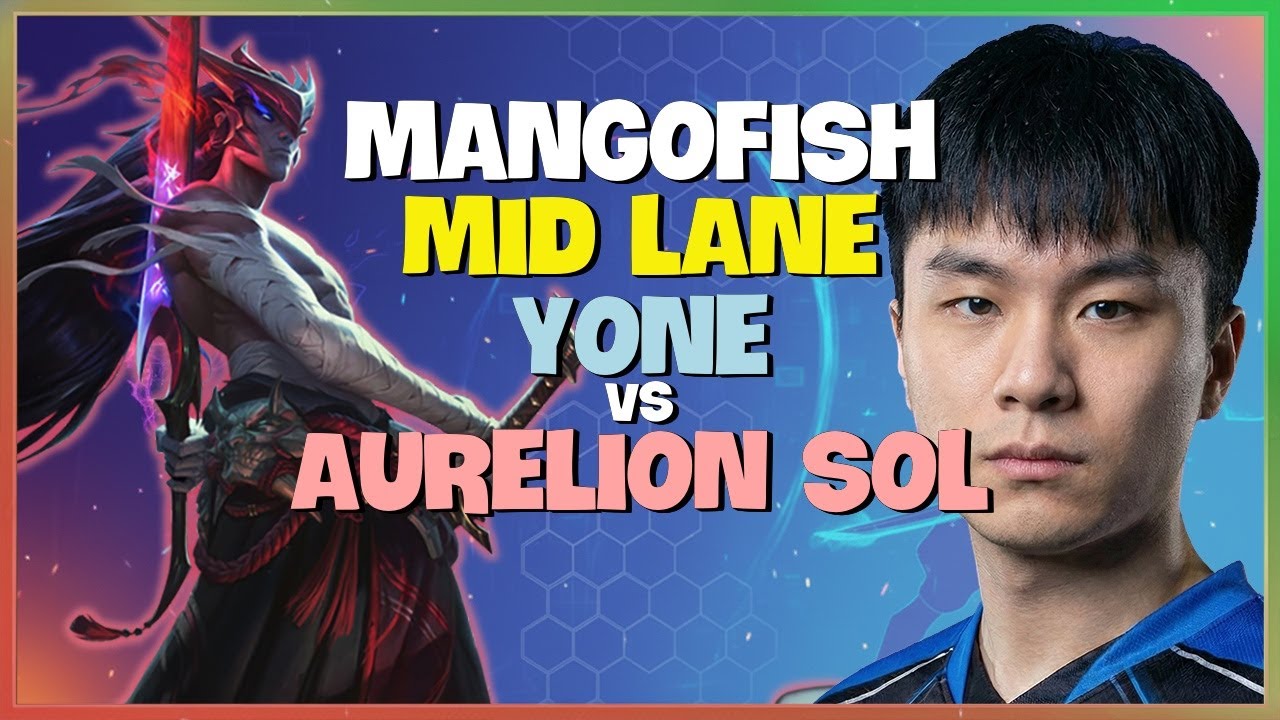 MangoFish UNLEASHES Yone: Diamond MID Lane Mechanics & Strategy (Engsub)