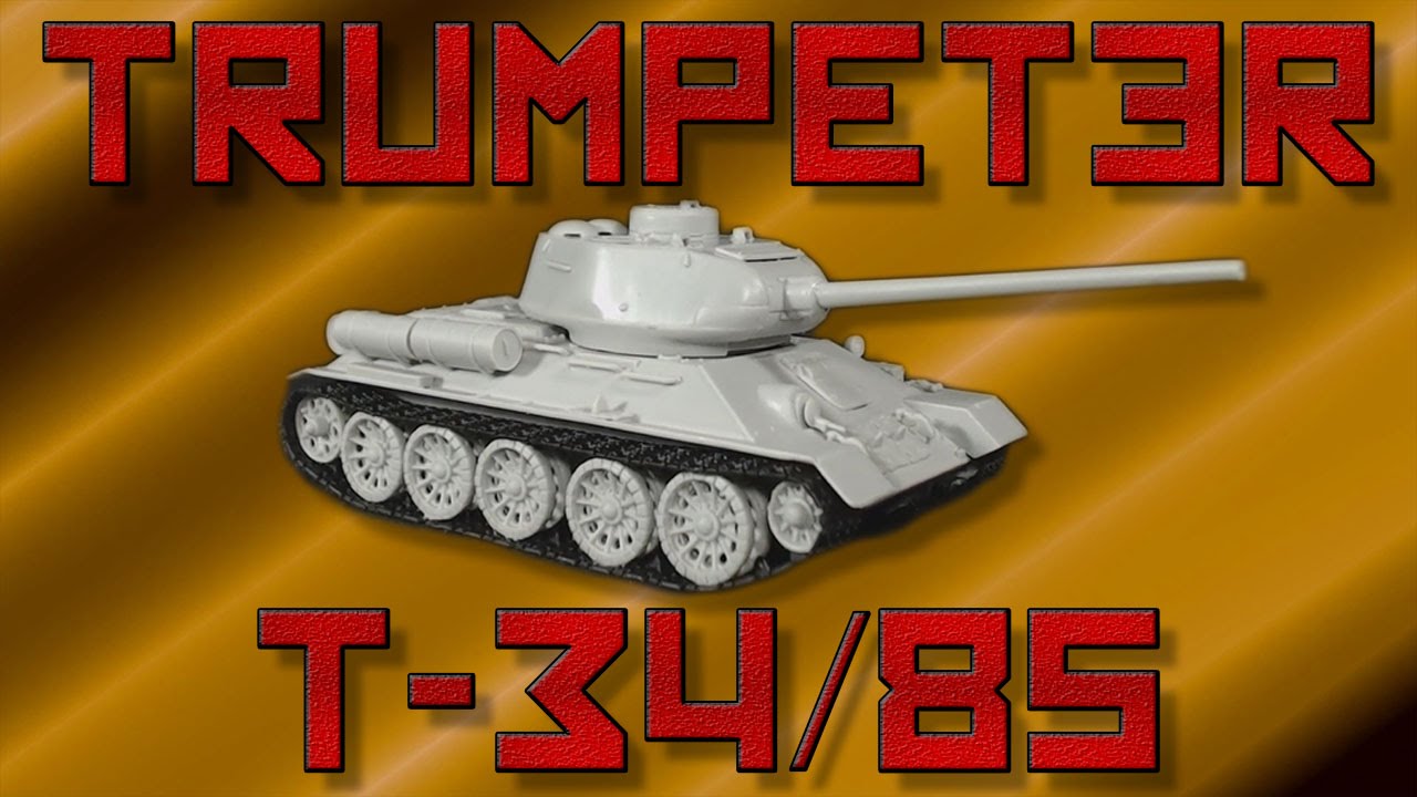 Trumpeter 1/72 scale T-34/85