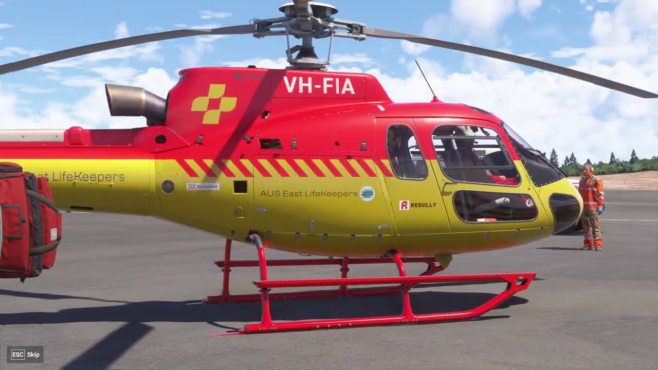 MSFS 2024 - Career mode part 38 - Helicopter SAR intro mission