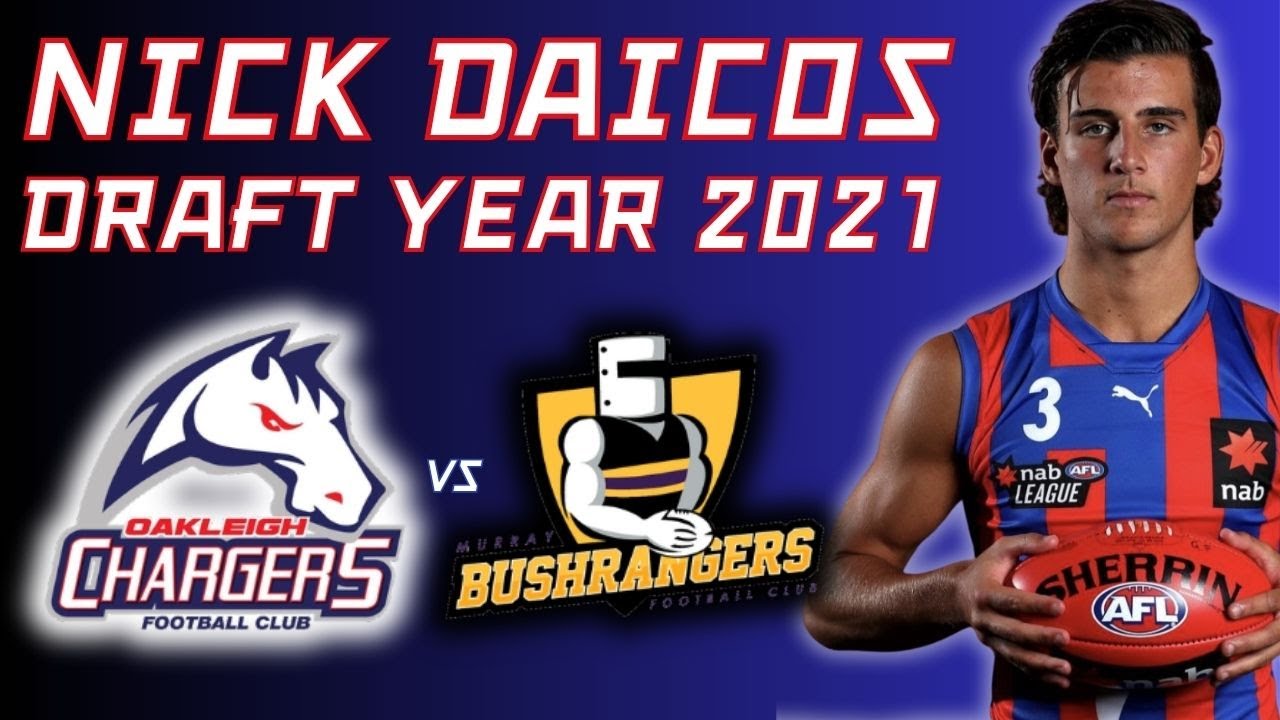 Nick Daicos ABSOLUTE Masterclass | ALL Highlights vs Murray Bushrangers | NAB League 2021