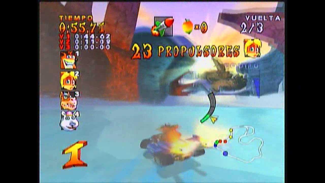 crash nitro kart desbloquear a pura