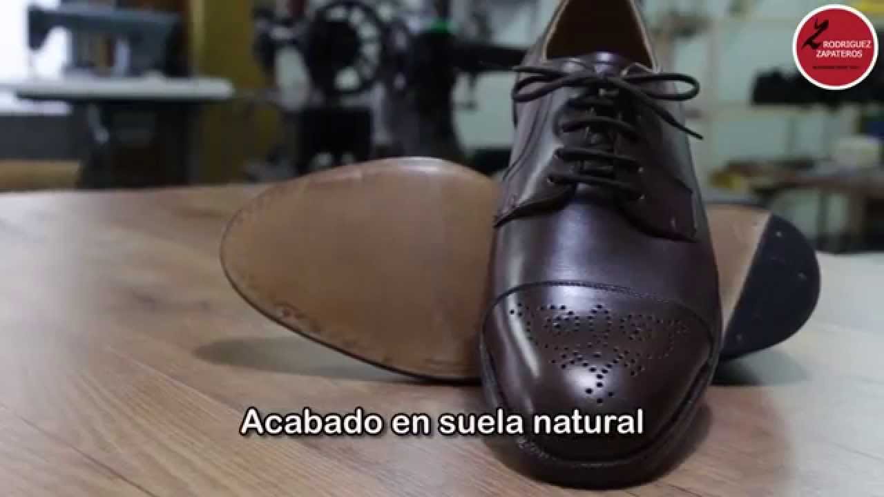 Zapato a medida empalmillado realizado por Rodríguez Zapateros