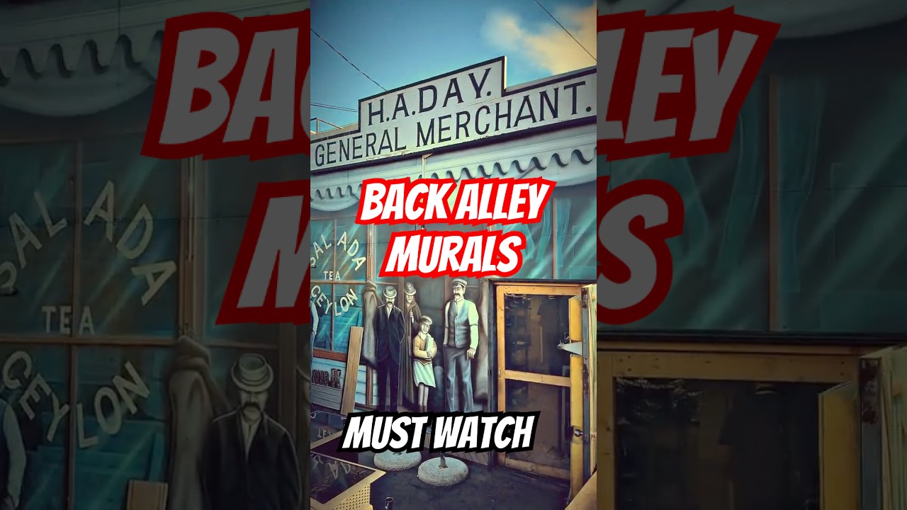 Who Knew? Back Alley Murals |  Lacombe, Alberta