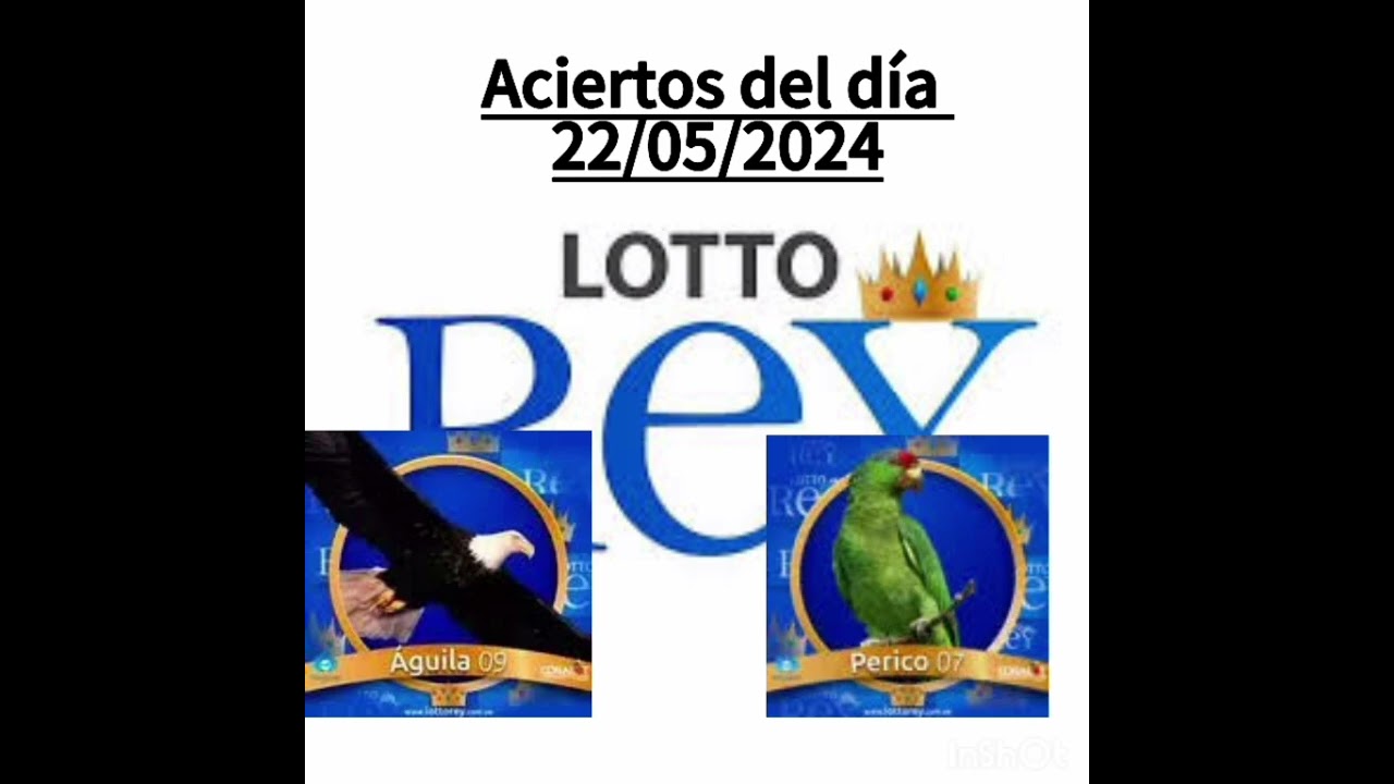 Datos de Lotto Rey 👑 Hoy Jueves 23/05/2024