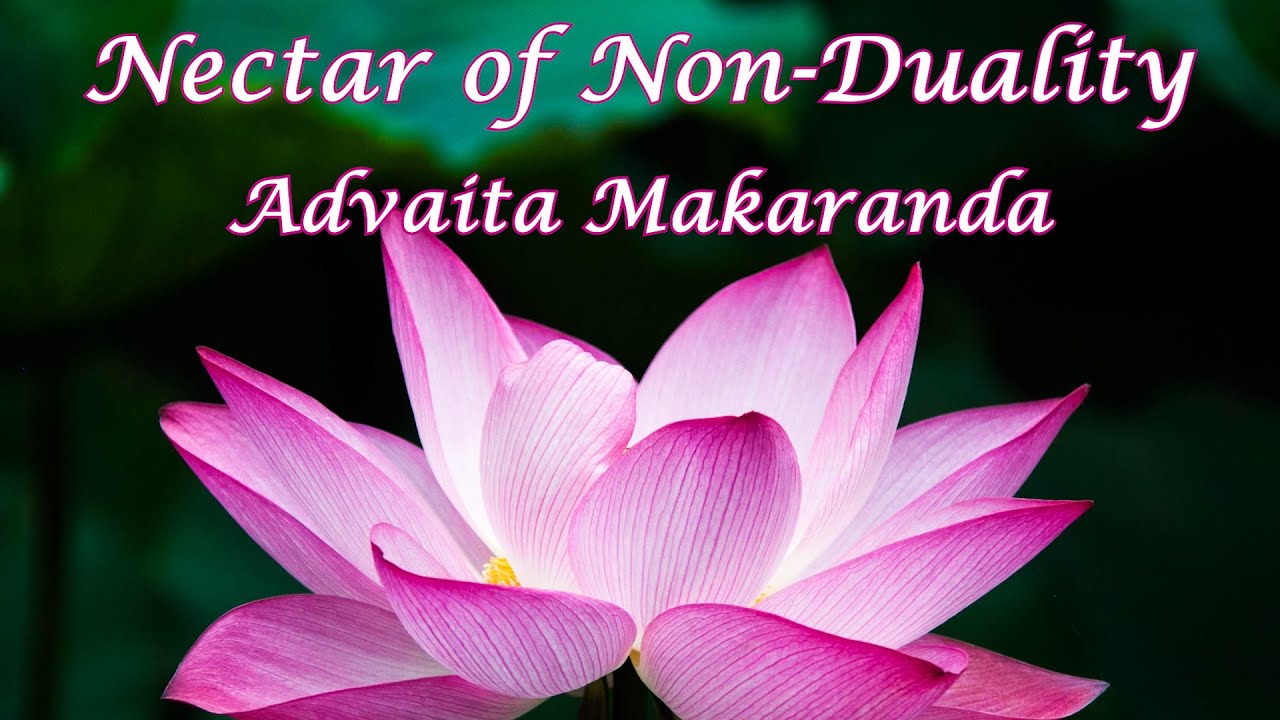 Advaita Makaranda - Nectar of Non-Duality - Verse 2