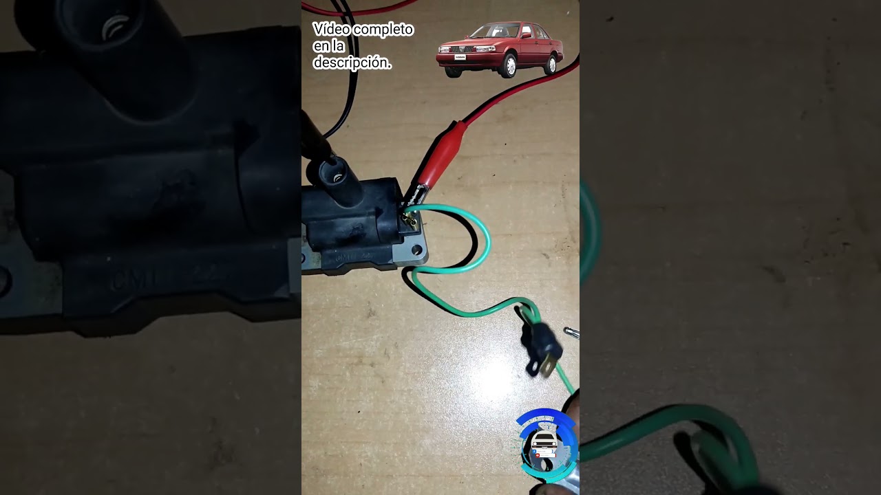 Probar funcionamiento bobina tsuru,b13,b14, con un condensador.