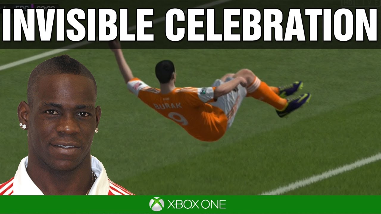 FIFA 14 GLITCH / BUG - THE INVISIBLE CELEBRATION (Funny Fails in FIFA) Next Gen Xbox One