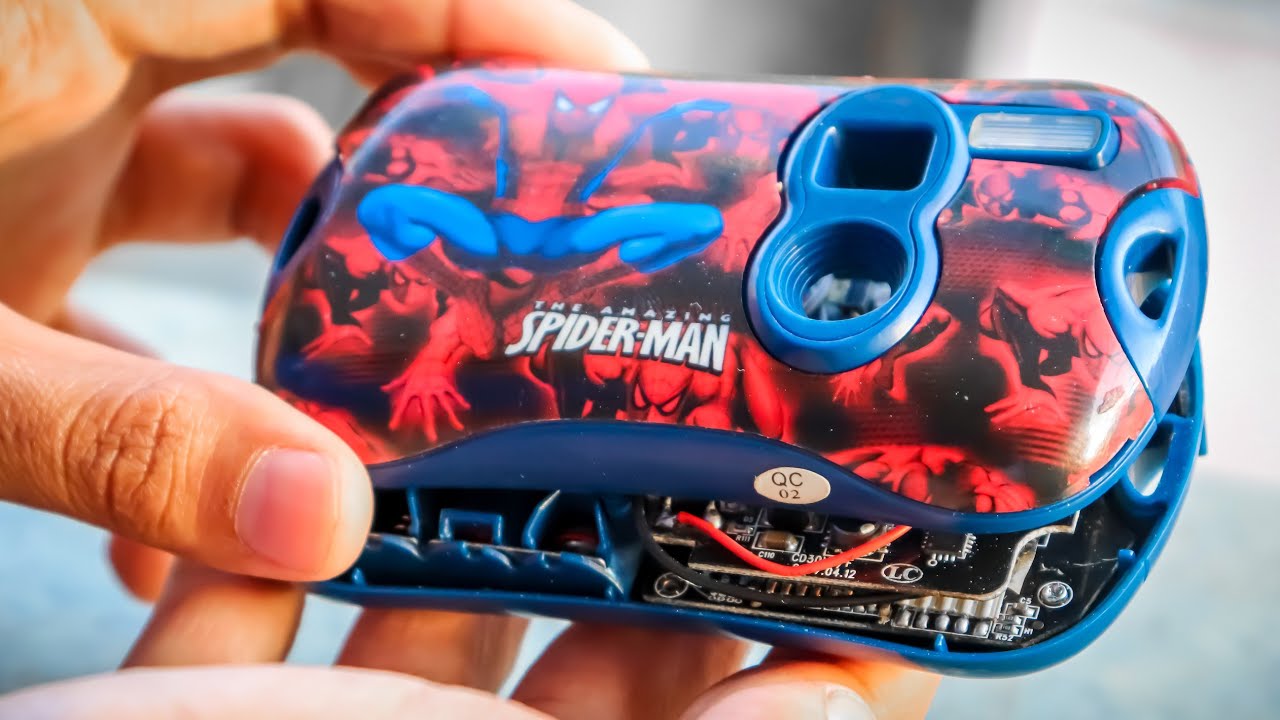 What inside Spider Man Edition Camera?