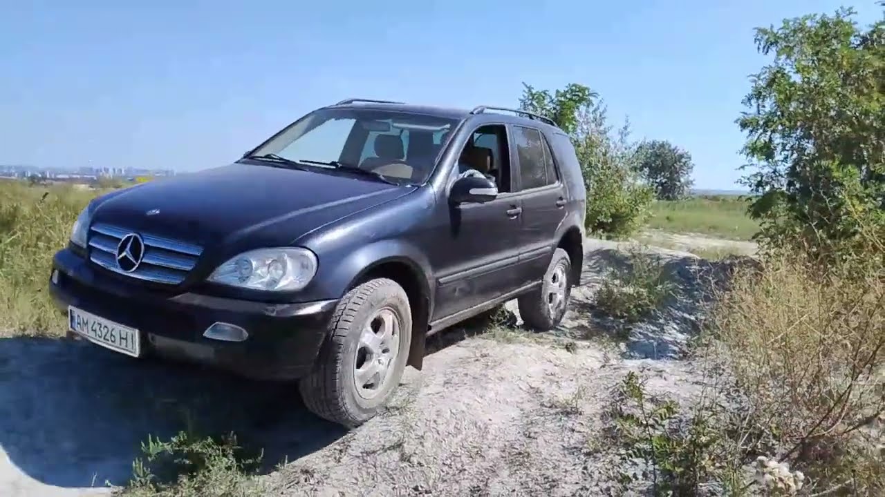 Mercedes ML270 W163 4Matic Test Block Emitation #бездоріжжя #w163 #ml270 #mercedes #offroad