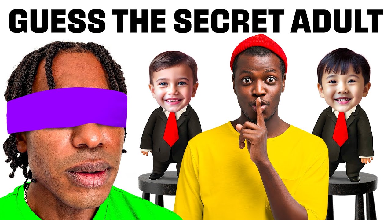5 Babies vs 1 Secret Adult (Boys Edition)