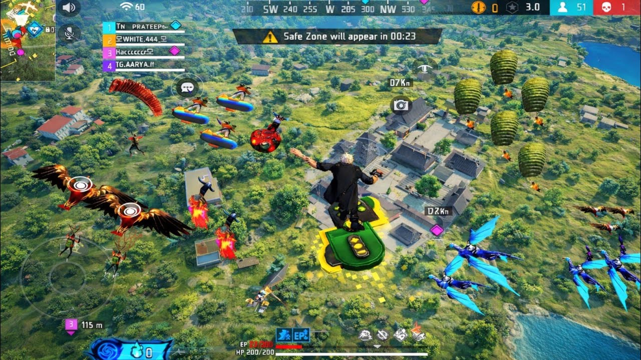 9 💪Kill AC80+MAG-7 99%Headshot Rate ⚡| Squad vs Squad Full Gameplay | Realme 3951 📲 Free Fire 