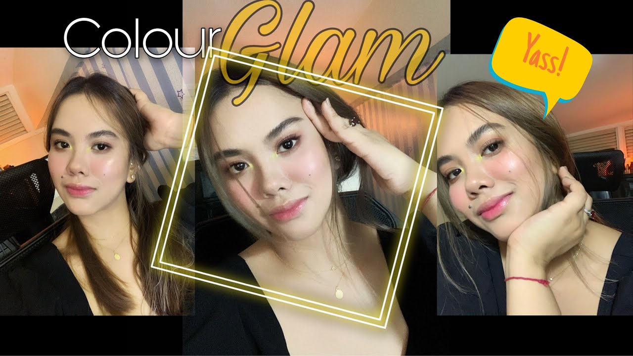 Colour Glam | Inner corner pop of color 💛